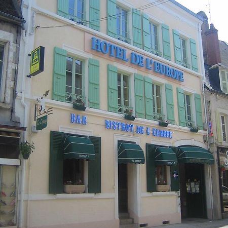 מלון Corbigny Logis De L'Europe Restaurant Le Cepage מראה חיצוני תמונה